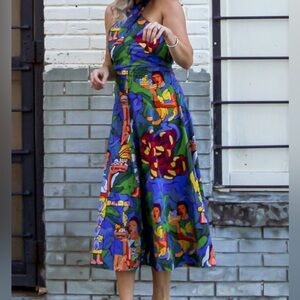 De Loretta Halter Dress XS